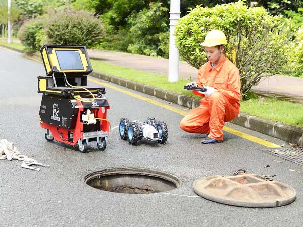 额济纳管道机器人检测